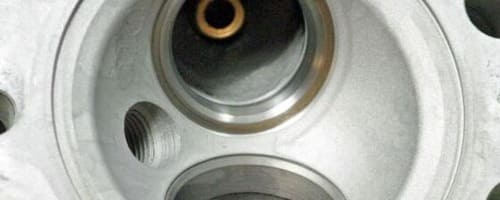 Blyfri konvertering av topplock med nya ventilsäten