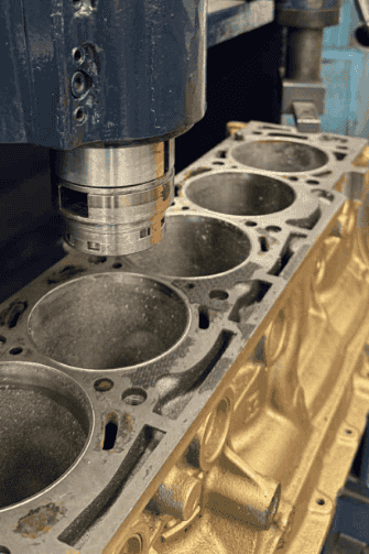 borrar cylinder i motorblocket