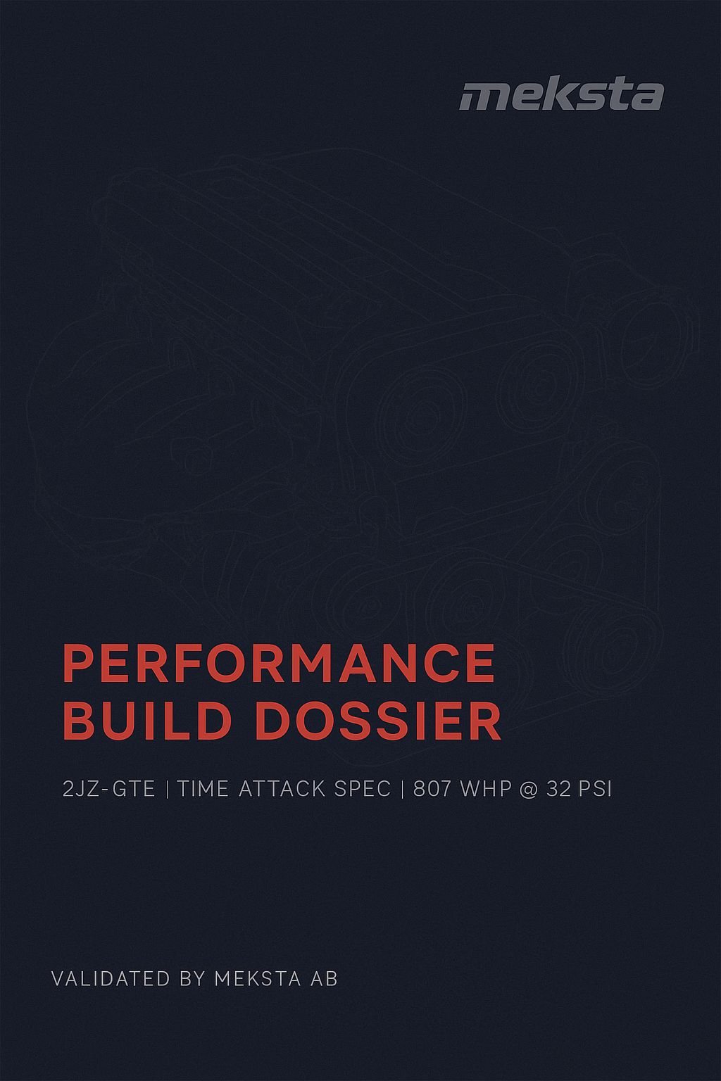 Dokumentation av toleranser och mått för racingmotor