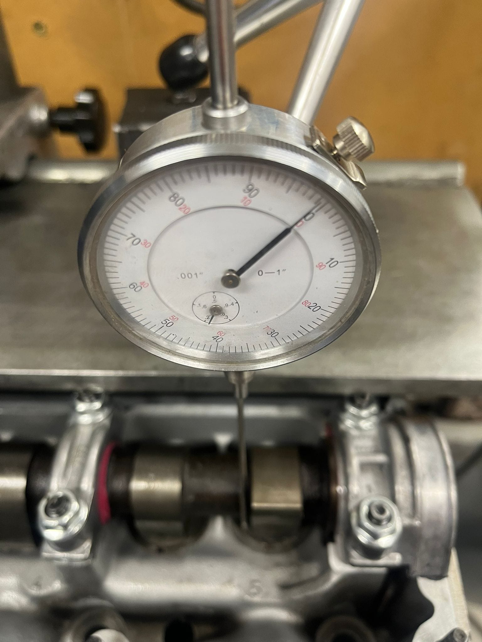 Förinställning av kamaxlar vid topplocksarbete