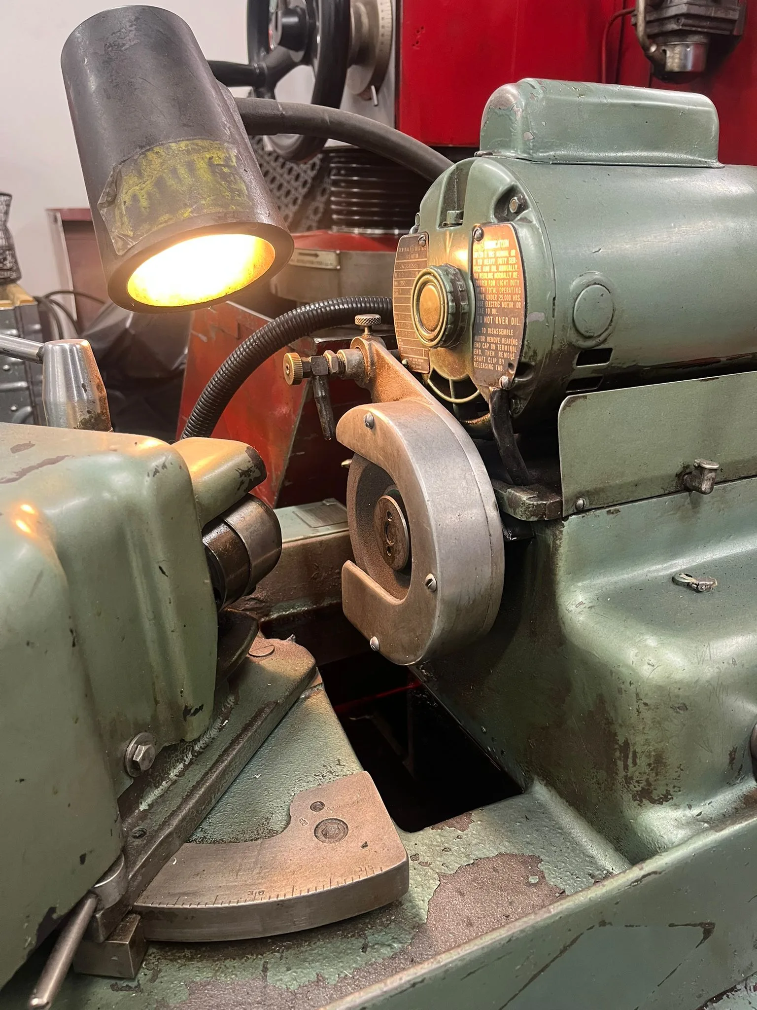 Ventilslipningsmaskin